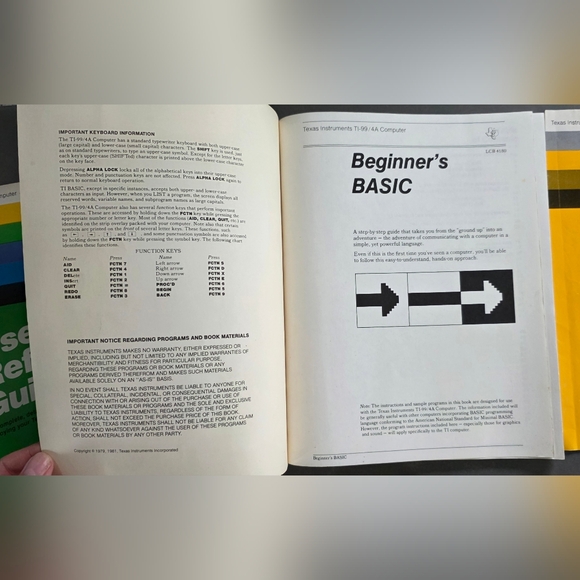 Original owner VintageTexas instruments program recorder. Working. EXTRA MANUALS - Picture 14 of 16